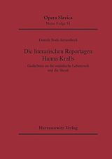 E-Book (pdf) Die literarischen Reportagen Hanna Kralls von Daniela Bode-Jarsumbeck