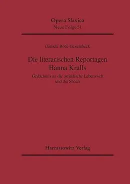 E-Book (pdf) Die literarischen Reportagen Hanna Kralls von Daniela Bode-Jarsumbeck