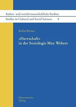 E-Book (pdf) "Herrschaft" in der Soziologie Max Webers von Stefan Breuer