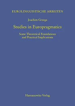 E-Book (pdf) Studies in Europragmatics von Joachim Grzega