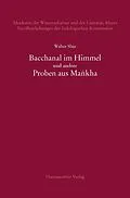 E-Book (pdf) Bacchanal im Himmel und andere Proben aus Ma'nkha von Walter Slaje