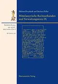 PDF Keilschrifttexte aus mittelassyrischer Zeit / Mittelassyrische Rechtsurkunden und Verwaltungstexte IX von Helmut Freydank, Barbara Feller