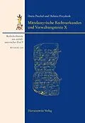 PDF Mittelassyrische Rechtsurkunden und Verwaltungstexte X von Doris Prechel, Helmut Freydank
