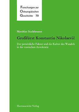 E-Book (pdf) Großfürst Konstantin Nikolaevi von Matthias Stadelmann