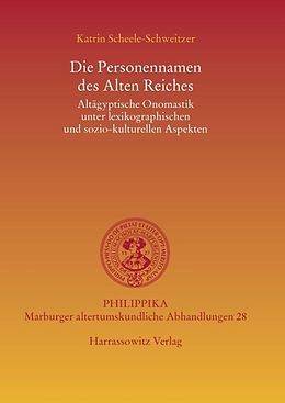 E-Book (pdf) Die Personennamen des Alten Reiches von Katrin Scheele-Schweitzer