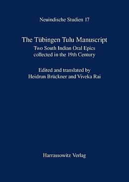 eBook (pdf) The Tübingen Tulu Manuscript de Heidrun Brückner, Viveka Rai