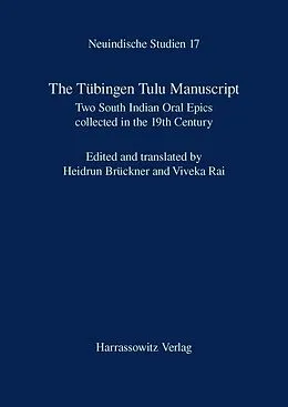 E-Book (pdf) The Tübingen Tulu Manuscript von Heidrun Brückner, Viveka Rai