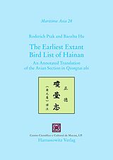 eBook (pdf) The Earliest Extant Bird List of Hainan de Roderich Ptak, Baozhu Hu