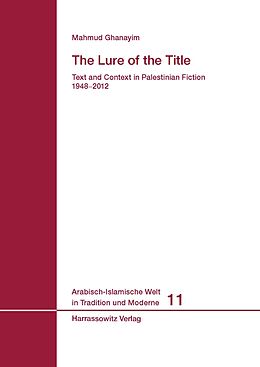 eBook (pdf) The Lure of the Title de Mahmud Ghanayim