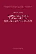 E-Book (pdf) Die Pali-Handschriften des Klosters Lai Hin bei Lampang in Nord-Thailand von Oskar von Hinüber