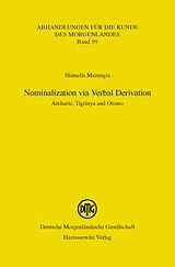 eBook (pdf) Nominalization via Verbal Derivation de Shimelis Mazengia