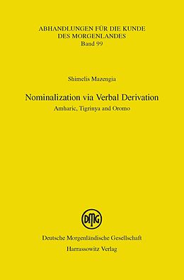 eBook (pdf) Nominalization via Verbal Derivation de Shimelis Mazengia