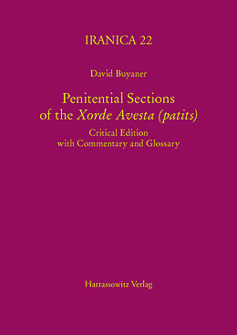 E-Book (pdf) Penitential Sections of the Xorde Avesta (patits) von David Buyaner