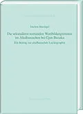 E-Book (pdf) Die sekundären nominalen Wortbildungsmuster im Altalbanischen bei Gjon Buzuku von Joachim Matzinger