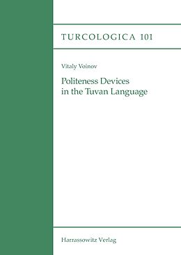 eBook (pdf) Politeness Devices in the Tuvan Language de Vitaly Voinov