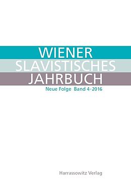 E-Book (pdf) Wiener Slavistisches Jahrbuch. Neue Folge 4 (2016) von 