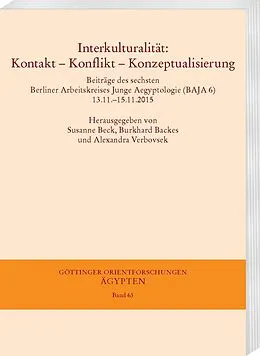 PDF Interkulturalität: Kontakt  Konflikt  Konzeptualisierung von Burkhard Backes, Alexandra Verbovsek