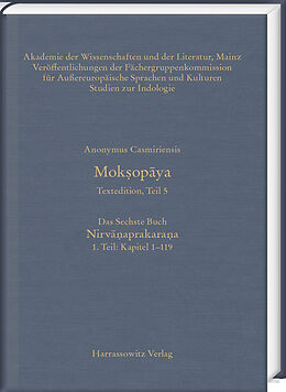 E-Book (pdf) Mokopya - Textedition, Teil 5, Das Sechste Buch: Nirvaprakaraa. 1. Teil: Kapitel 1119 von Anonymus Casmiriensis
