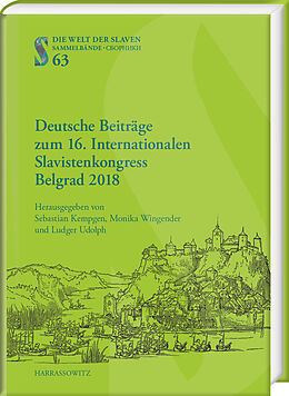 E-Book (pdf) Deutsche Beitra¨ge zum 16. Internationalen Slavistenkongress Belgrad 2018 von 