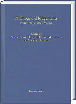 PDF A Thousand Judgements von 