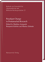 eBook (pdf) Paradigm Change in Pentateuchal Research de 