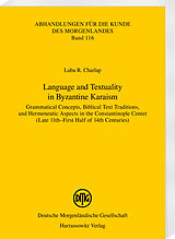 eBook (pdf) Language and Textuality in Byzantine Karaism de Luba Rachel Charlap