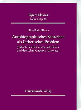 E-Book (pdf) Autobiographisches Schreiben als ästhetisches Problem von Elisa-Maria Hiemer