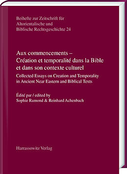 eBook (pdf) Aux commencements - Création et temporalité dans la Bible et dans son contexte culturel de 