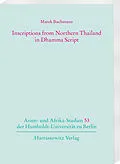 PDF Inscriptions from Northern Thailand in Dhamma Script von Marek Buchmann