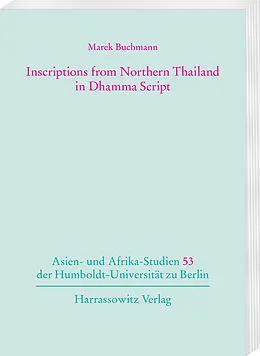 PDF Inscriptions from Northern Thailand in Dhamma Script von Marek Buchmann