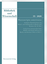 E-Book (pdf) Bibliothek und Wissenschaft 53 (2020): Manuscripta americana von 