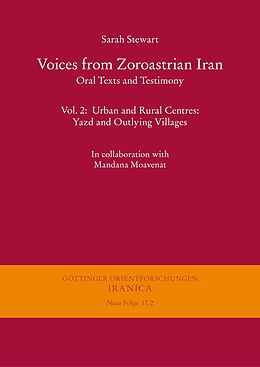 eBook (pdf) Voices from Zoroastrian Iran: Oral texts and testimony de Sarah Stewart