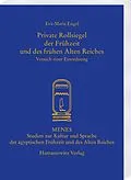 E-Book (pdf) Private Rollsiegel der Frühzeit und des frühen Alten Reiches von Eva-Maria Engel