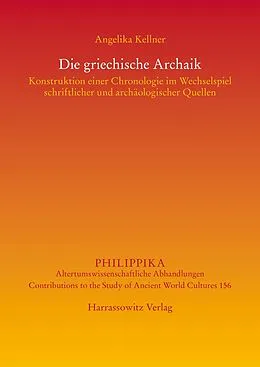 PDF Die griechische Archaik von Angelika Kellner