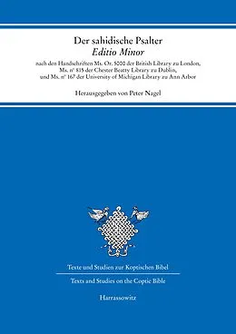 E-Book (pdf) Der sahidische Psalter. Editio Minor von 