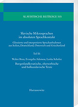 E-Book (pdf) Slavische Mikrosprachen im absoluten Sprachkontakt von Walter Breu