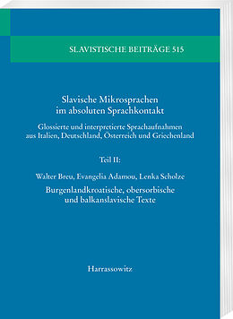 E-Book (pdf) Slavische Mikrosprachen im absoluten Sprachkontakt von Walter Breu