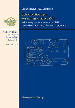 E-Book (pdf) Schreiberübungen aus neuassyrischer Zeit von Stefan M. Maul, Sara Manasterska