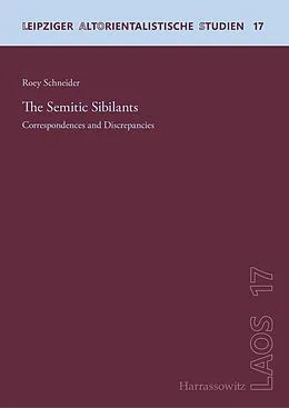 PDF The Semitic Sibilants von Roey Schneider