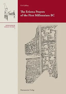 PDF The ErSema Prayers of the First Millennium BC von Uri Gabbay