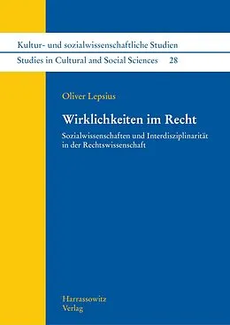 PDF Wirklichkeiten im Recht von Oliver Lepsius
