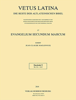 Kartonierter Einband Evangelium secundum Marcum von 