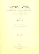 Kartonierter Einband Vetus Latina. Die Reste der altlateinischen Bibel. Nach Petrus Sabatier / Tobit, Judith, Hester / Hester von 