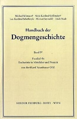 Kartonierter Einband Eucharistie von Burkhard Neunheuser