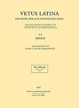 Kartonierter Einband Vetus Latina - Josue von 