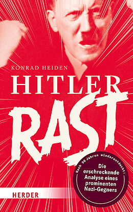 Fester Einband Hitler rast von Konrad Heiden