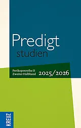 Fester Einband Predigtstudien 2025/2026 - 2. Halbband von