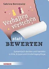 Kartonierter Einband Verhalten verstehen statt bewerten von Sabrina Bennewitz