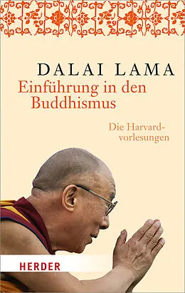 Kartonierter Einband Einführung in den Buddhismus von Dalai Lama