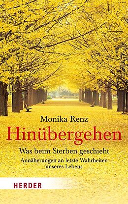 Kartonierter Einband Hinübergehen von Monika Renz